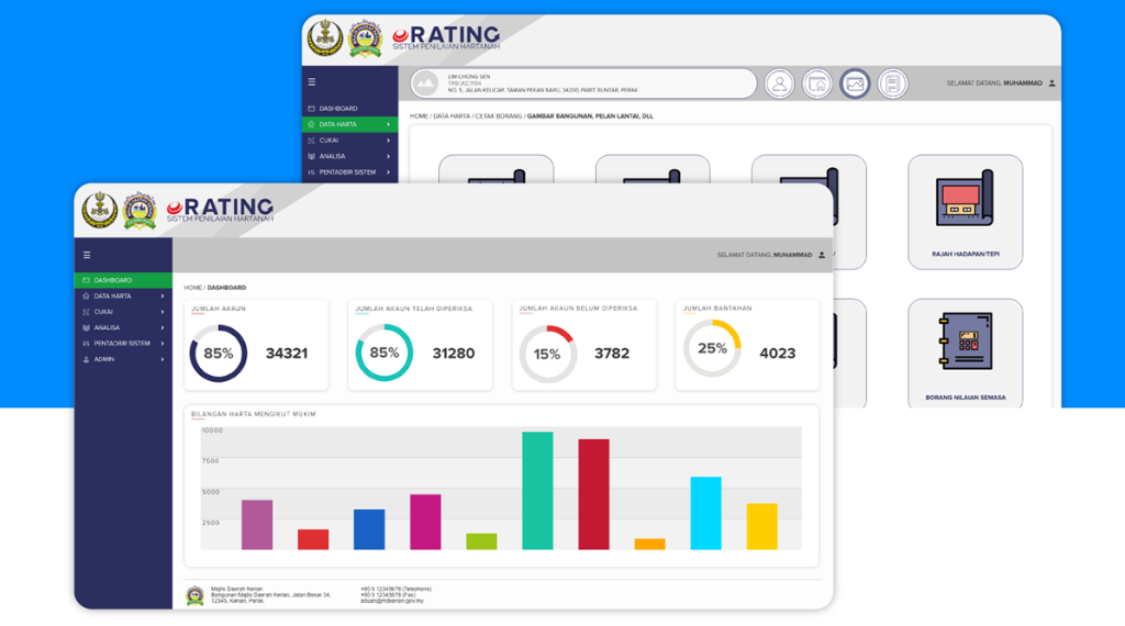 Proharta Tax System Interface Design