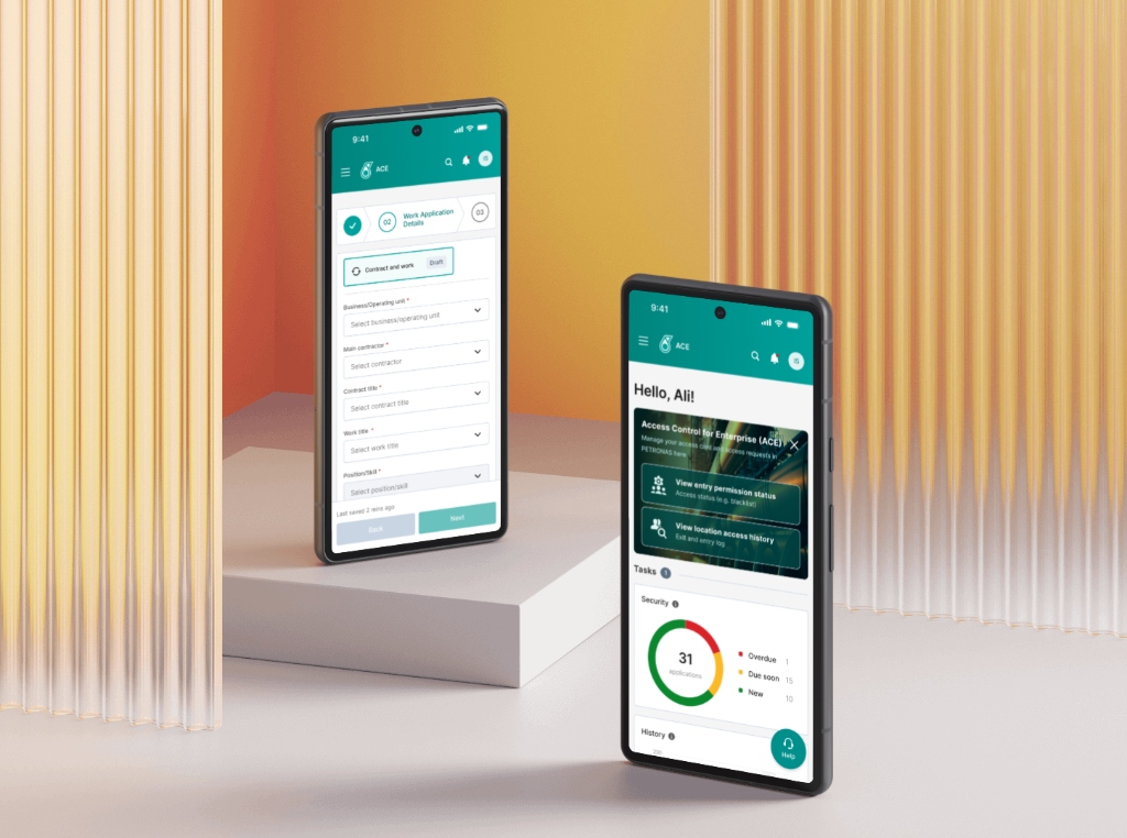 Mobile App Interface